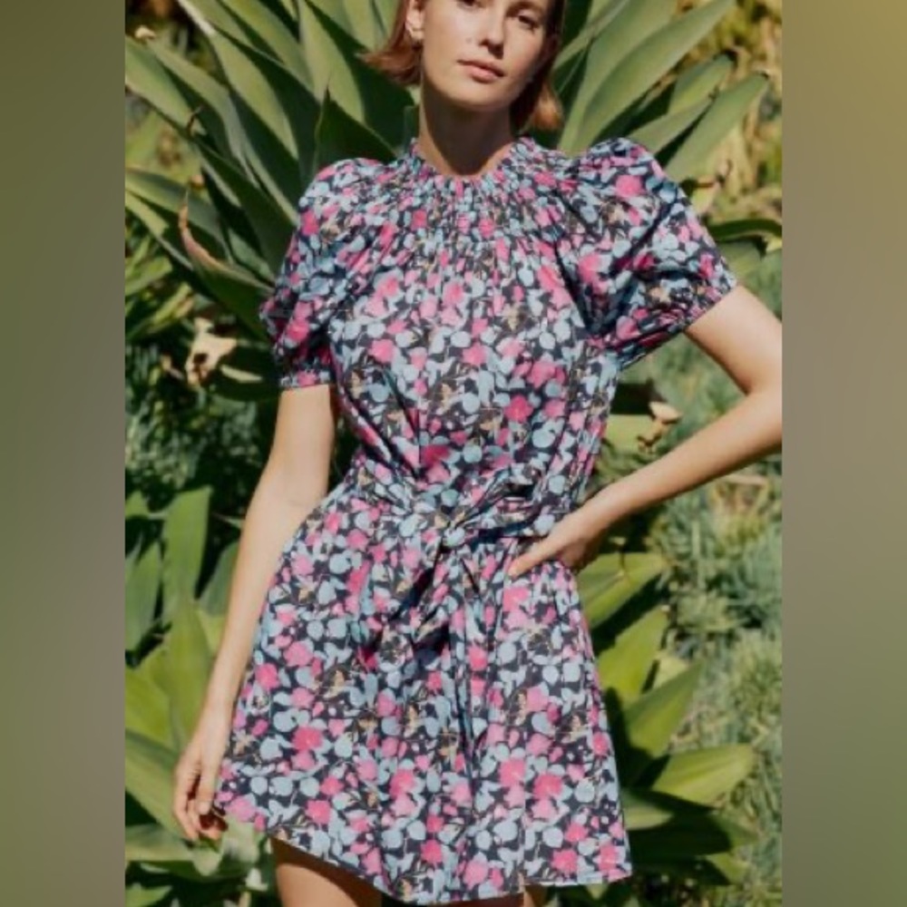 Anthropologie x Roller Rabbit Ainsley Cover-Up Mini Dress xs